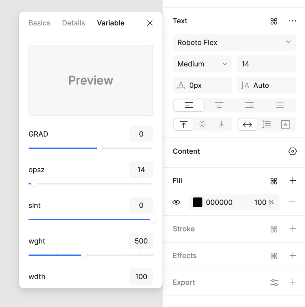 text-properties-panel