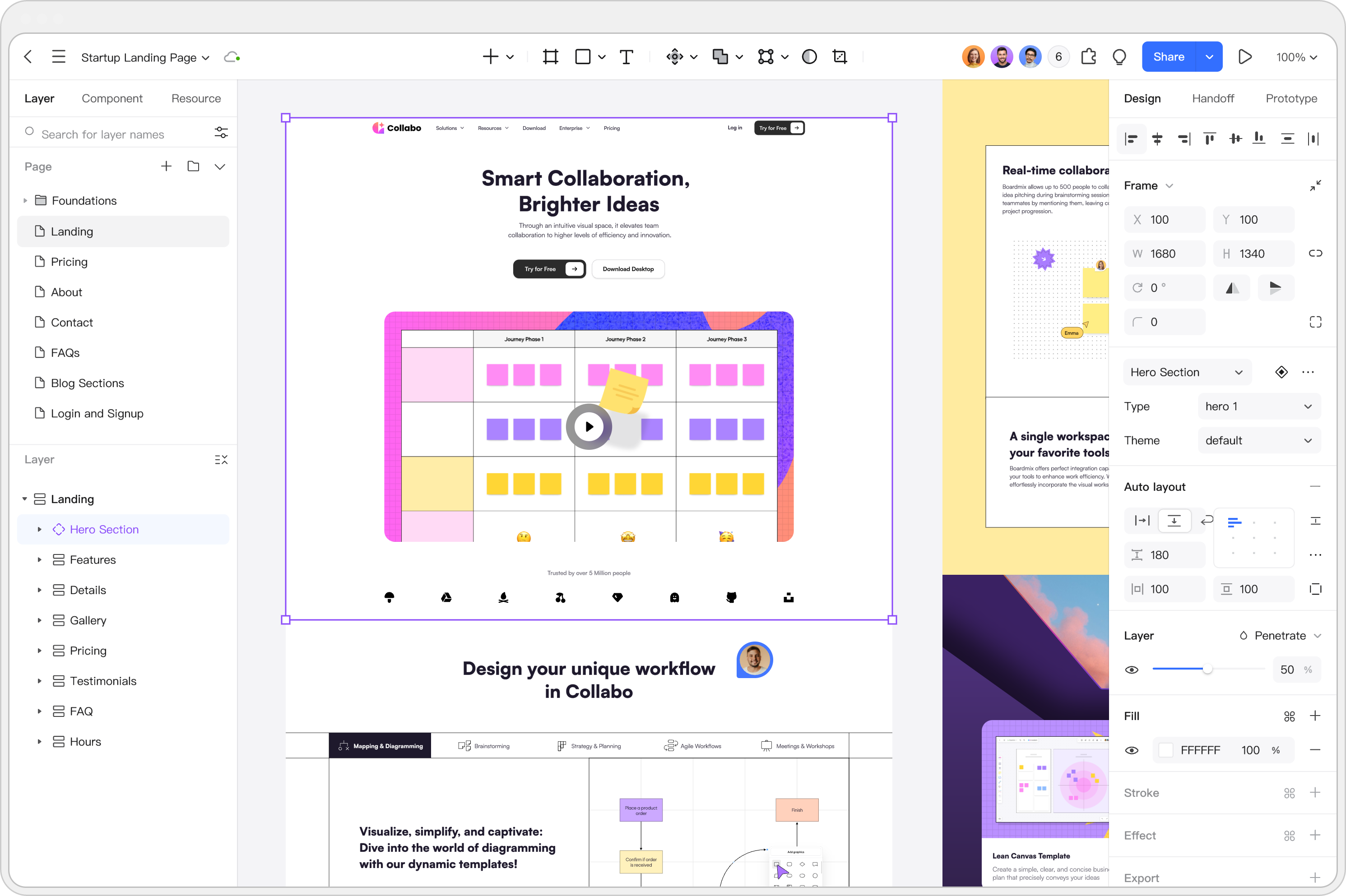 Web Designing Tool for Creative Ideas
