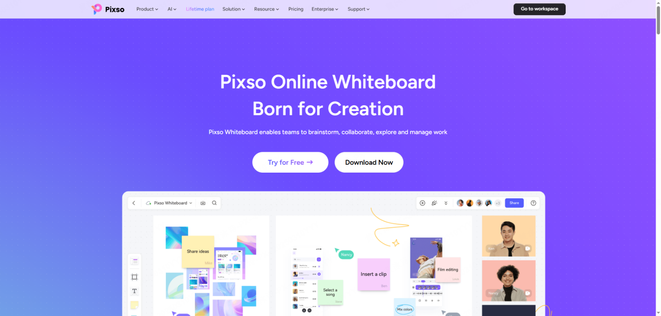pixso whiteboard